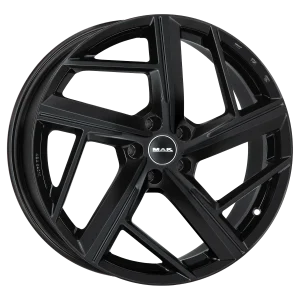 Mak Wheels – QVATTRO – Black – 19″x8.5″ 20mm – All weather Wheels – F8590QVGB20WSX